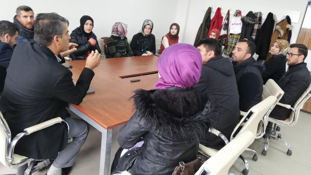 Din Kültürü ve Ahlak Bilgisi Öğretmen Gelişim Programı  (DÖGEP) Aralık Ayı Değerlendirme Toplantısı Yapıldı.